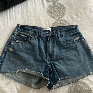 Abercrombie Jean Shorts size 31